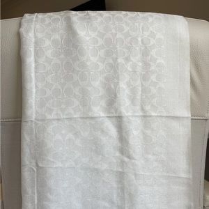 COACH signature shawl stole NWOT ($228 MSRP)